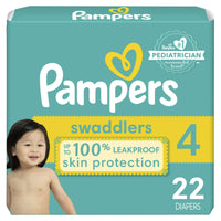 Pampers Swaddlers Diapers Size 4, 22 Count EasyOptionXY LLC