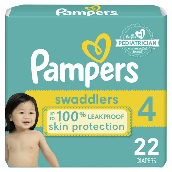 Pampers Swaddlers Diapers Size 4, 22 Count EasyOptionXY LLC