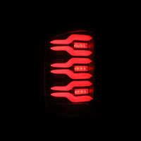 AlphaRex 14-18 Chevrolet Silverado 1500 / 15-19 Silverado 2500HD/3500HD / 15-19 GMC Sierra 3500HD Dually LUXX-Series LED Tail Lights Black OffRoadUSA.com