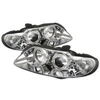Spyder Pontiac GTO 04-06 Projector Headlights LED Halo LED Chrome High H1 Low H1 PRO-YD-PGTO04-HL-C OffRoadUSA.com