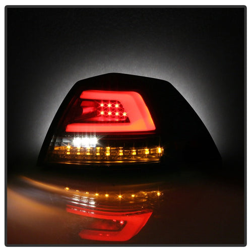 Spyder 08-09 Pontiac G8 Version 2 Light Bar LED Tail Lights - Black - ALT-YD-PG808V2-LB-BK OffRoadUSA.com