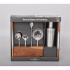 Better Homes & Gardens 7-Piece Stainless Steel Mixologist Set with Wooden Tray EasyOptionXY LLC