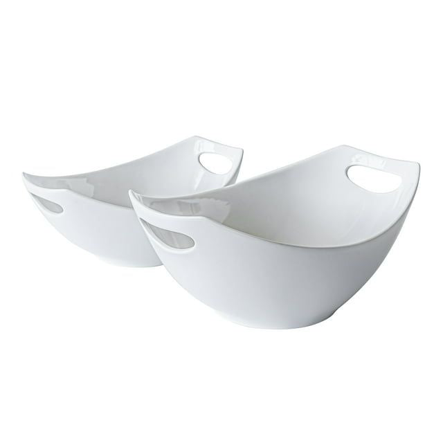 Better Homes & Gardens Set of Two Large and Medium Handled Serve Bowls EasyOptionXY LLC