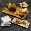 Better Homes & Gardens 6 Piece White Porcelain Grazing Board with Acacia Wood EasyOptionXY LLC