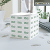 EzBuyCo Business Note Cube, Office Supplies, Desk Accessories, Memo Pads, Gift for Entrepreneurs, Branding Tool EzBuyCo