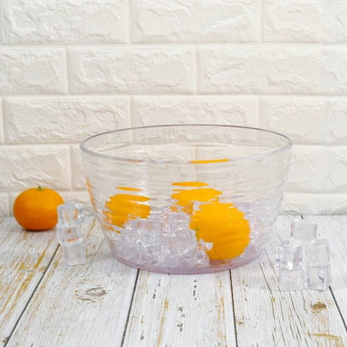 Better Homes & Gardens- Large Clear Round Acrylic Serving Bowl EasyOptionXY LLC