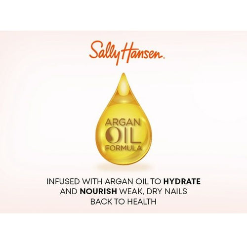 Sally Hansen Color Therapy Nail Polish, My Sheer, 0.5 oz, Restorative, Argan Oil Formula EasyOptionXY LLC