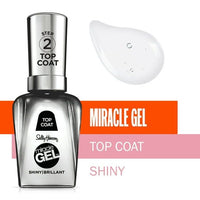 Sally Hansen Miracle Gel Nail Polish Lacquer, Shiny Top Coat, 0.5 fl oz, 1 Pack EasyOptionXY LLC