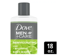Dove Men+Care Body Wash Lime + Avocado Oil 18 oz EasyOptionXY LLC