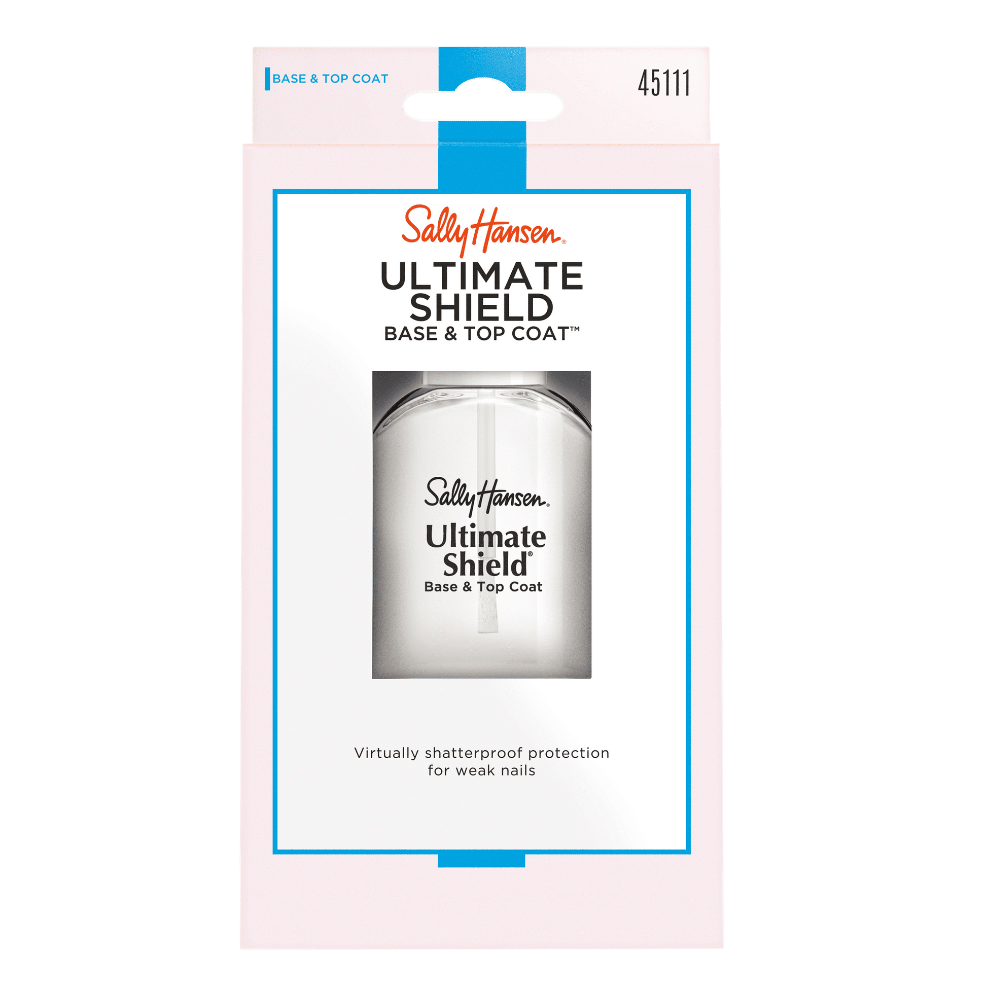 Sally Hansen Ultimate Shield Base & Top Coat, Shatterproof, .45 fl oz, Protects Nails EasyOptionXY LLC