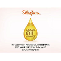 Sally Hansen Color Therapy Nail Polish, Rosy Glow, 0.5 oz, Restorative, Argan Oil Formula EasyOptionXY LLC