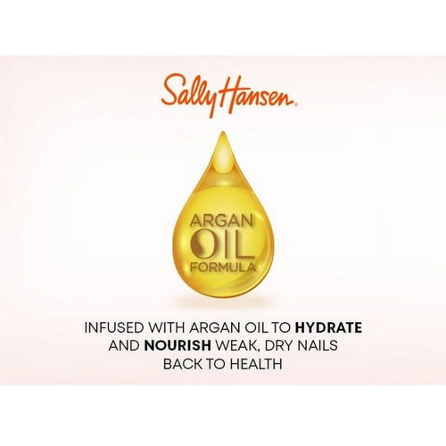 Sally Hansen Color Therapy Nail Polish, Rosy Glow, 0.5 oz, Restorative, Argan Oil Formula EasyOptionXY LLC