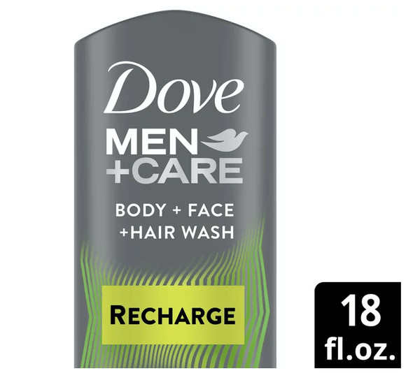 Dove Men+Care 3 in 1 Recharge Post-Workout Liquid Body Wash with Menthol For Men; 18 oz EasyOptionXY LLC