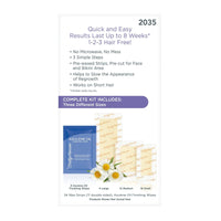 Sally Hansen Hair Remover Wax for Face, Body, and Bikini, Pack of 34 Wax Strips, Salon Quality Results EasyOptionXY LLC