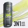 Dove Men+Care 3 in 1 Recharge Post-Workout Liquid Body Wash with Menthol For Men; 18 oz EasyOptionXY LLC