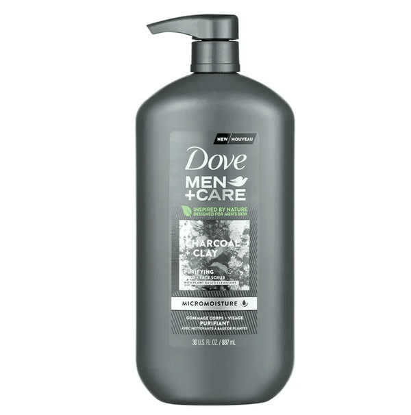 Dove Men+Care Body Wash Charcoal + Clay; 30 oz EasyOptionXY LLC