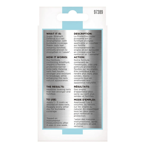 Sally Hansen Treatment, Repair + Rescue Nail Super Strength Defense 0.44 fl oz EasyOptionXY LLC