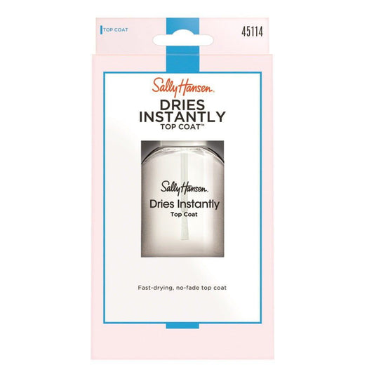 Sally Hansen Dries Instantly Top Coat Nail Polish for Women, No Fade, 0.45 fl oz EasyOptionXY LLC