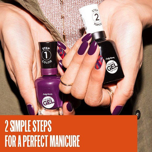(2-Pack) Sally Hansen Miracle Gel, Top Coat, 0.5 oz EasyOptionXY LLC