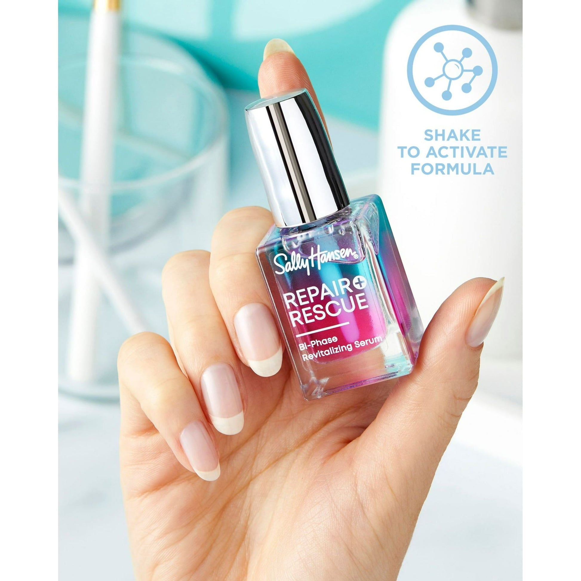 Sally Hansen Treatment, Repair & Rescue Bi Phase Serum, 0.33 fl oz EasyOptionXY LLC