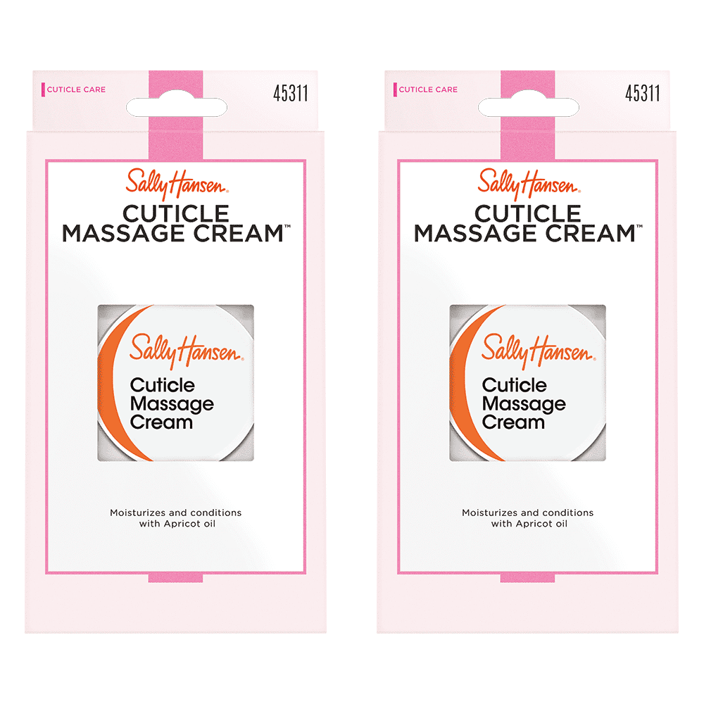 (2-Pack) Sally Hansen Treatment Cuticle Massage Cream, 0.4 oz EasyOptionXY LLC