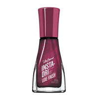 Sally Hansen Insta-Dri Nail Polish, The Queens Velvet, 0.31 fl oz, Quick Dry