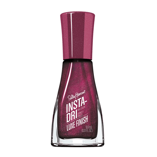 Sally Hansen Insta-Dri Nail Polish, The Queens Velvet, 0.31 fl oz, Quick Dry
