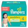 Pampers Swaddlers Diapers Size 4, 116 Count EasyOptionXY LLC