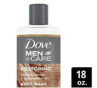 Dove Men+Care Restoring Sandalwood + Cardamom Oil Liquid Body Wash; 18 oz EasyOptionXY LLC