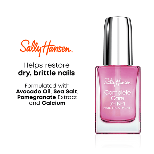 Sally Hansen Treatment Complete 7 in 1 Salon Manicure, .41 fl oz, Treatment, Strengthener, Hardener EasyOptionXY LLC
