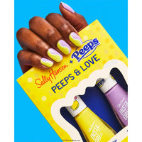 Sally Hansen Insta-Dri x PEEPS Nail Color, Yellow & Lavender Duo, 0.31 fl oz ea EasyOptionXY LLC