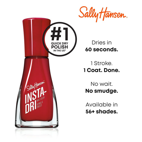 Sally Hansen Insta-Dri Nail Polish, Grape Shifter, 0.31 fl oz, Quick Dry EasyOptionXY LLC