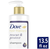 Dove Nourishing Shampoo; Rescue & Protect Sulfate-Free for Split Ends and Damaged Hair; 13.5 oz EasyOptionXY LLC
