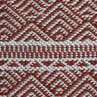 Better Homes & Gardens Geo Stripe Cotton Rich 14" x 90" Table Runner, Brick EasyOptionXY LLC