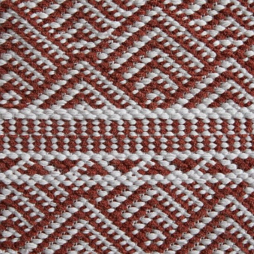 Better Homes & Gardens Geo Stripe Cotton Rich 14" x 90" Table Runner, Brick EasyOptionXY LLC