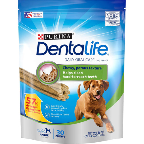 Purina DentaLife Chicken Dental Treats for Dogs, 36 oz Pouch EasyOptionXY LLC