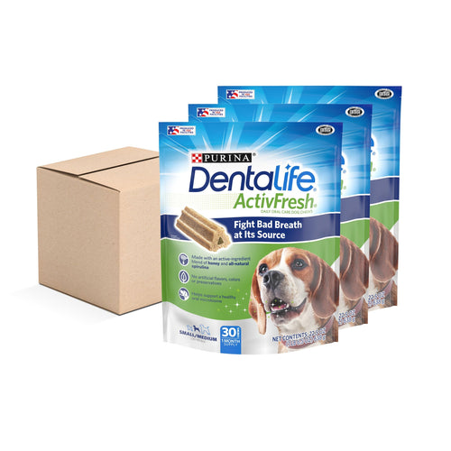 Purina DentaLife Honey & Spirulina Chunks Variety Pack for Dogs, 22.5 oz Pouches (3 Pack) EasyOptionXY LLC