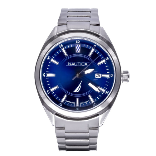 Nautica NAPBPS017 Battery Park Round Adult Male Watch EasyOptionXY LLC