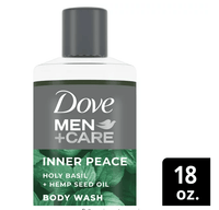 Dove Men+Care Face + Body Wash For Men Inner Peace Holy Basil + Hemp Seed Oil 18oz EasyOptionXY LLC