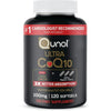 Qunol Ultra CoQ10 100 mg Softgels, 120 Ct EasyOptionXY LLC