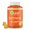 Qunol Turmeric Gummies, 500mg, Ultra High Absorption, Joint Support Herbal Supplement, 60 Count EasyOptionXY LLC