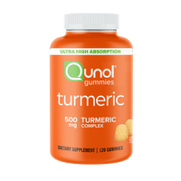 Qunol Turmeric Curcumin Gummies 500mg, Ultra High Absorption, Joint Support Herbal Supplement, 120 Count EasyOptionXY LLC