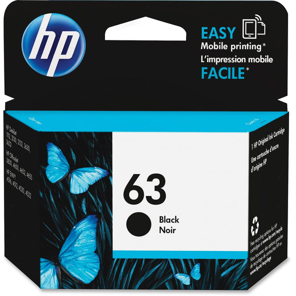 HP 63 Black ink cartridge (F6U62AN) EasyOptionXY LLC