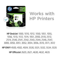 HP 61XL Ink Cartridge, Black (CH563WN) EasyOptionXY LLC