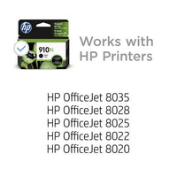 HP 910XL Ink Cartridge, Black (3YL65AN) EasyOptionXY LLC