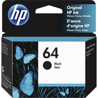 HP 64 Ink Cartridge, Black (N9J90AN) EasyOptionXY LLC