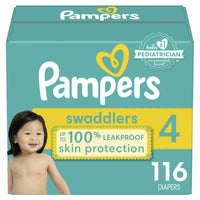 Pampers Swaddlers Diapers Size 4, 116 Count EasyOptionXY LLC