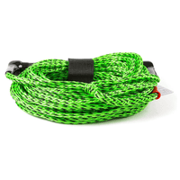 WOW Watersports 75ft 1-Section Tow Rope with Rubber Handle Jupiter Gear