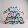 Hills Bamboo Twirl Dress - Eco-Friendly Girls Dress Keep the Littles Wild