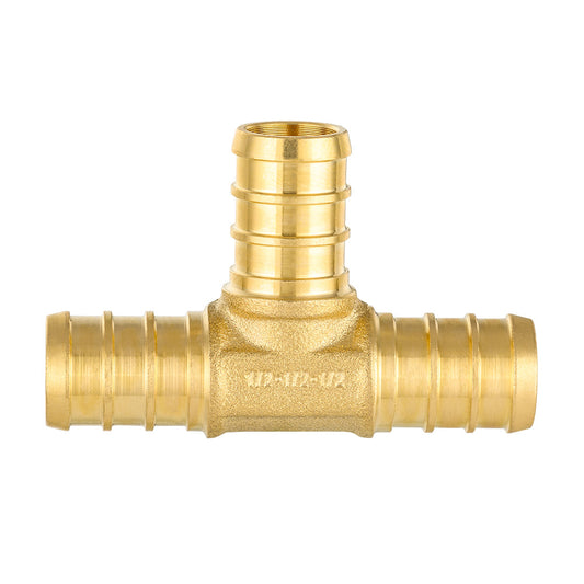 PEX-B Crimp 1/2" PEX x 1/2" PEX x 1/2" PEX Tee (Lead Free)
